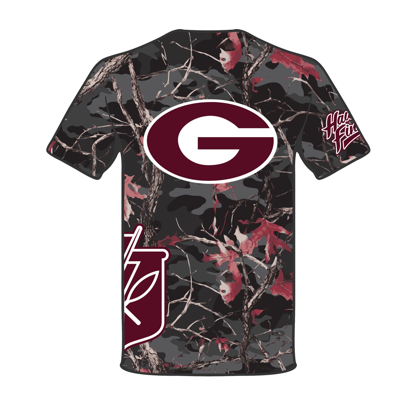 FARRINGTON TREE CAMO DRI-FIT T-SHIRT
