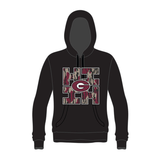 GOVERNORS BARK CAMO HOODIE