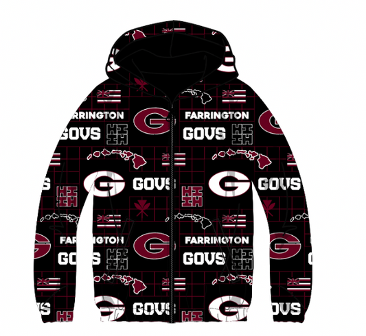 GOVERNORS LOGOS WINDBREAKER